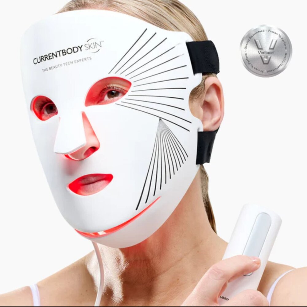 Current Body LED Red Light Therapy Face Mask: Series 2 (Fast Shipping)